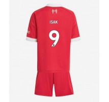 Liverpool Alexander Isak #9 Koszulka Podstawowa dzieci 2025-26 Krótki Rękaw (+ krótkie spodenki)